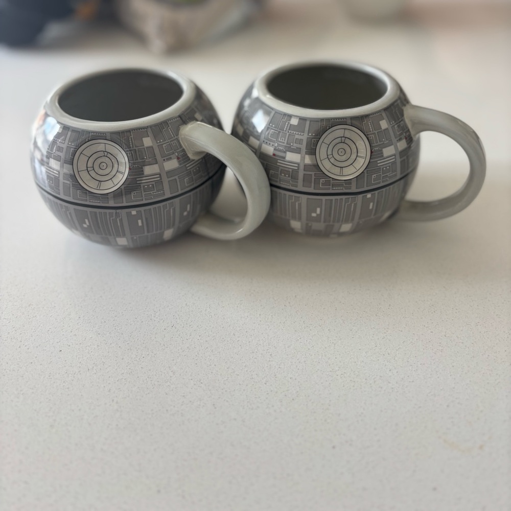 Star Wars Death Star Mug Duo - Gray